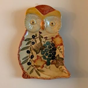 Ceramic Owl Wall Hanging